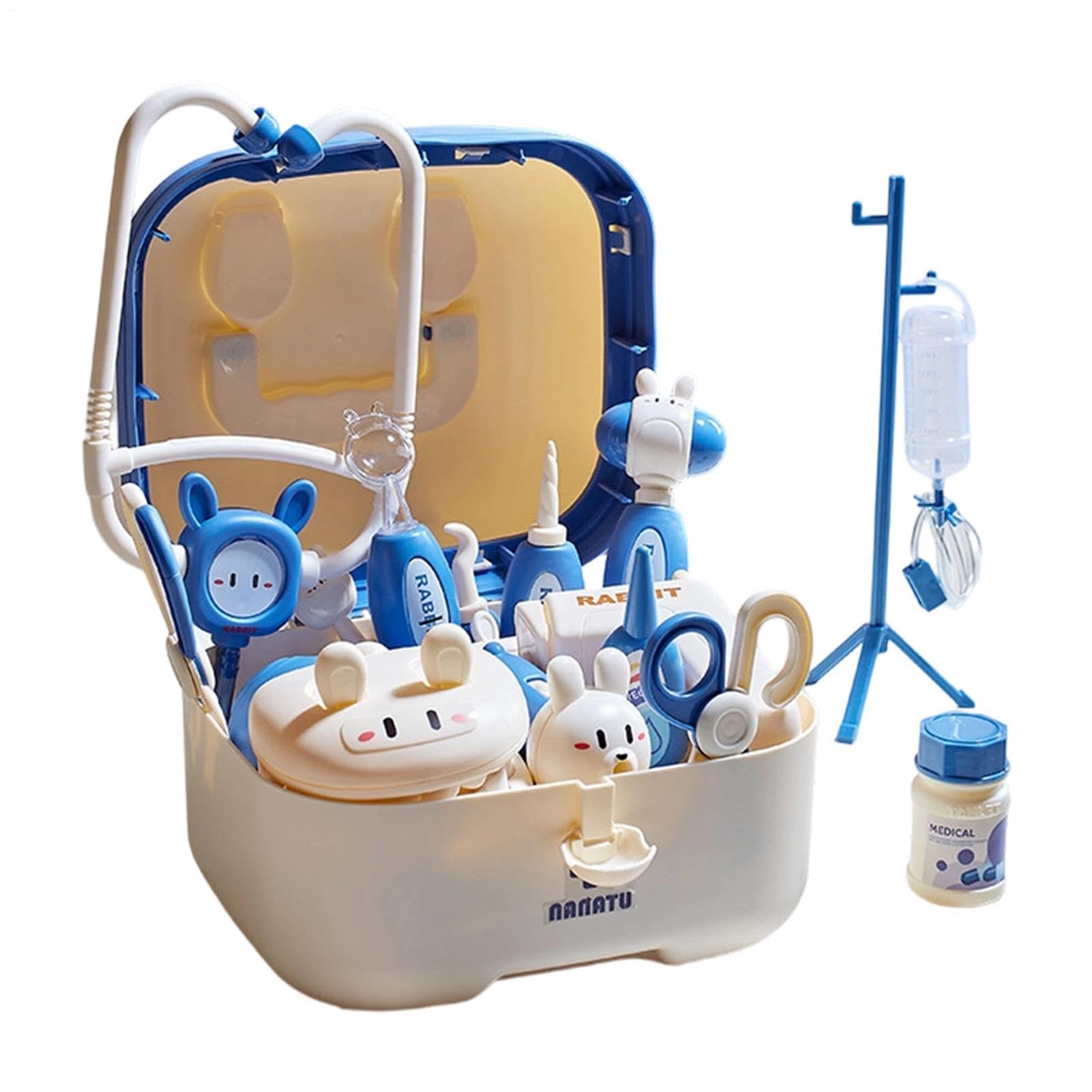 Set da Dottore Giocattolo Set Ospedale Giocattolo con e Suoni | Attrezzatura Medica per Ruoli Ideale per Scuola Festa Cameretta Casa Regalo