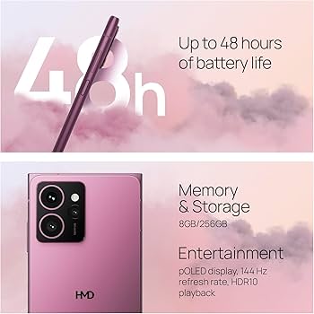 Amazon.com: HMD Skyline 5G | Android 14 | Unlocked Smartphone