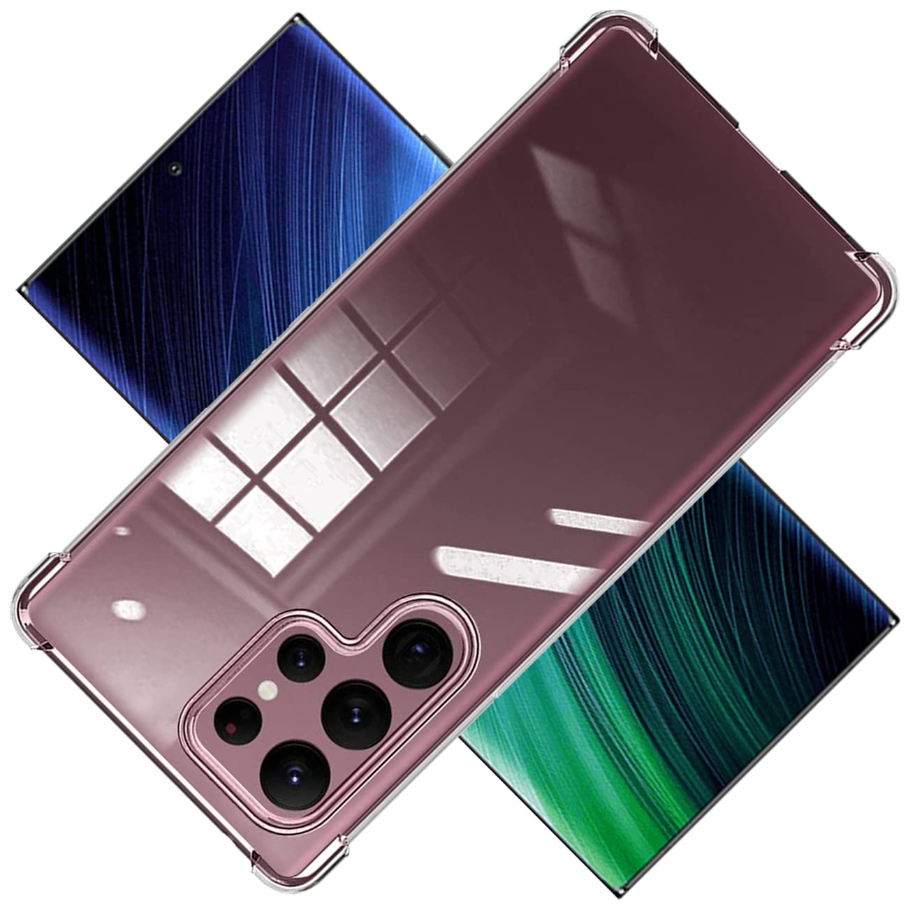 Amazon.co.jp: 対応 Samsung Galaxy S23 Ultra 5G ケース クリア 