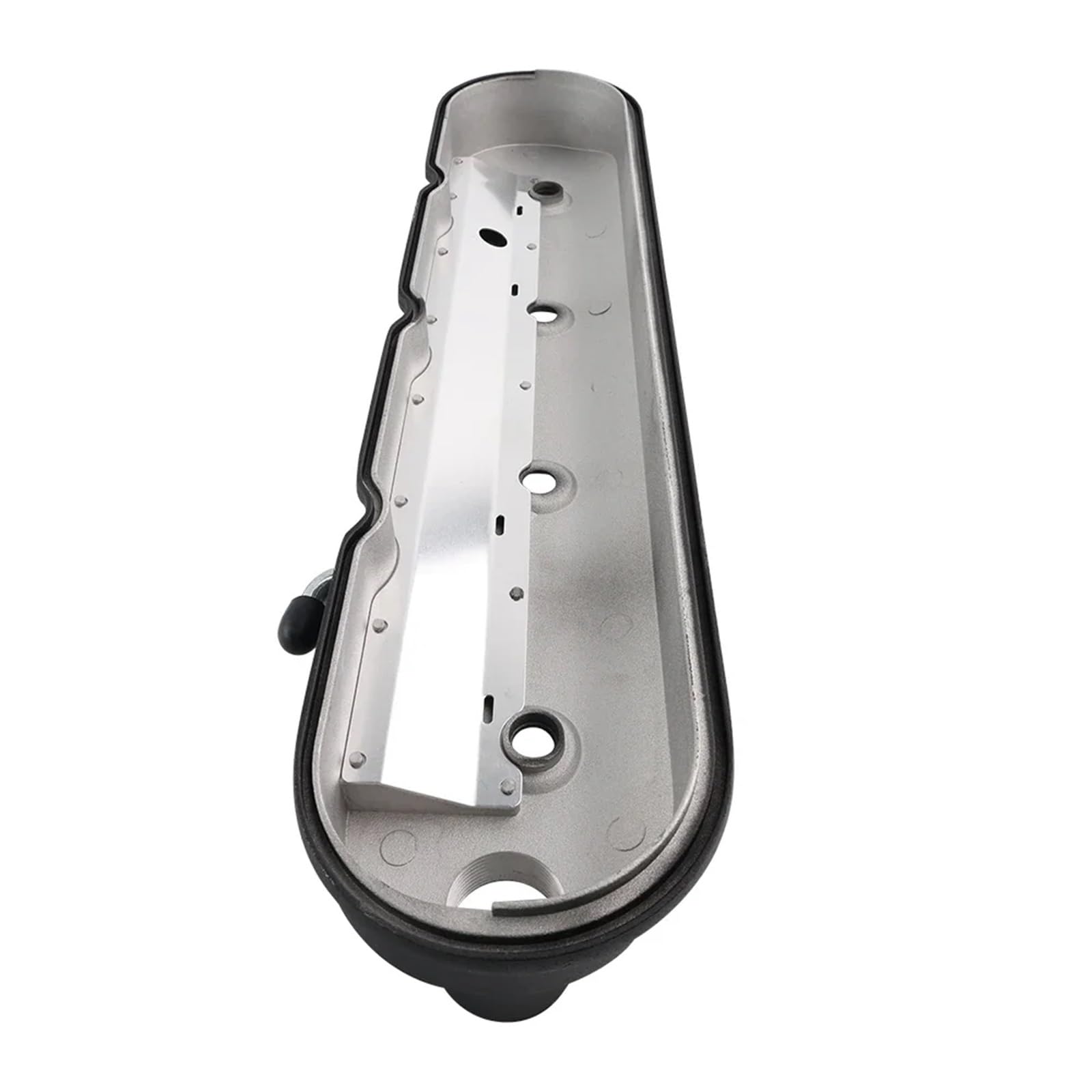Oil Filter Housing Do GM LS1 LS2 LS3 LS Odpowiednia para wysokich czarnych pokryw zaworów z solidnymi mocowaniami cewek guarnizione radiatore olio Sostituzione(Black)