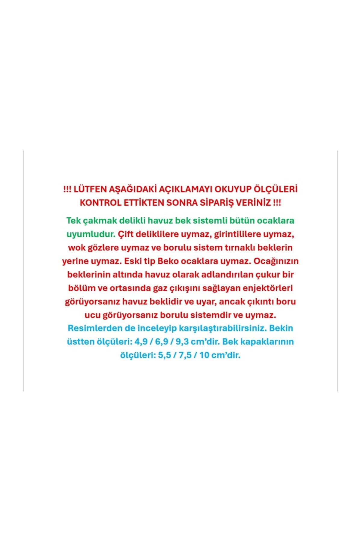 Cook-Lab 4 Parça Parlak Emayeli Ferre Kumtel Esty Uyumlu Bek Kapağı Takımı (Profilo-Bosch-Siemens Uyumsuz) Siyah
