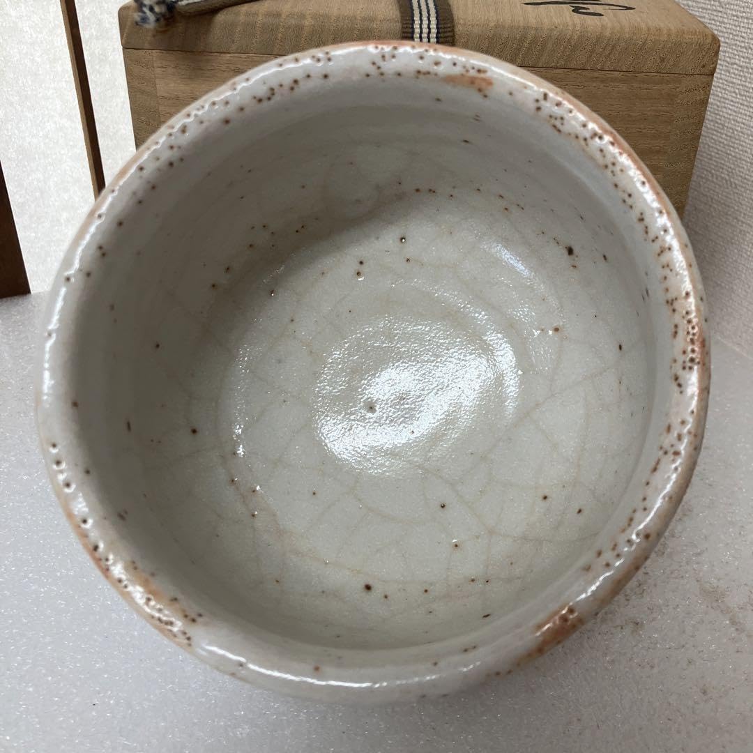 茶道具 志野茶碗 岐阜県無形文化財 樋口統三 N238SC　造　N238SC Amazon.co.jp: 茶道具 志野茶碗 岐阜県無形文化財 樋口統三