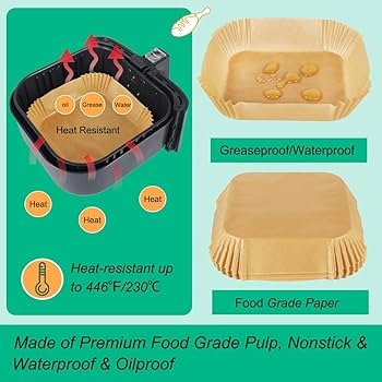 Yql Foldable Silicone Air Fryer Liner With Divider For Cosori | Seychelles