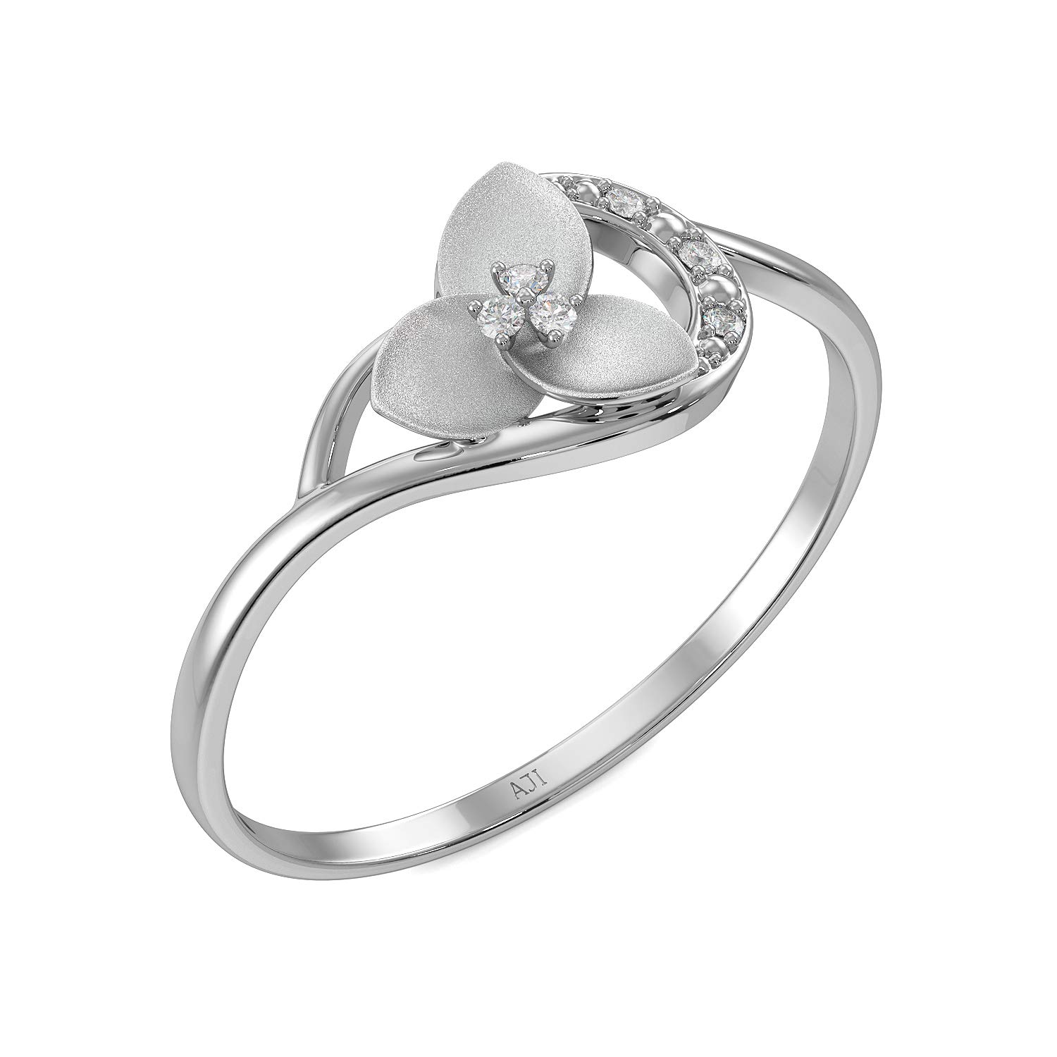 Joyalukkas metal 950 Platinum and Diamond Ring for Girls (B07R19DDJT) Amazon Price History, Amazon Price Tracker