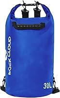 Vista 42 de Rock Cloud - Bolsa seca impermeable de 7.93 galones, para kayak, rafting, navegación, playa, surf, natación, canoa, campamento, senderismo, pesca