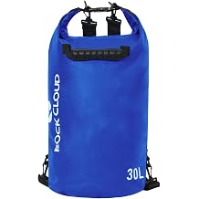 ROCK CLOUD Dry Bag Waterproof 5L 10L 20L 30L 40L Dry Sack for Kayaking, Rafting, Boating, Beach, Surfing, Swimming, Canoeing, Camping, Hiking, Fishing, Skiing