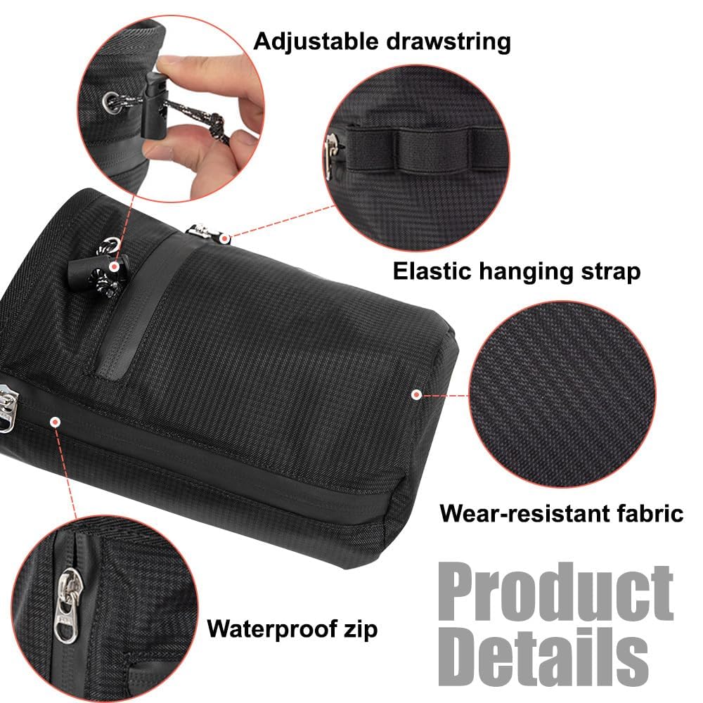 Bolsa de tiza para escalada con cordón y cinturón ajustable para escalada deportiva