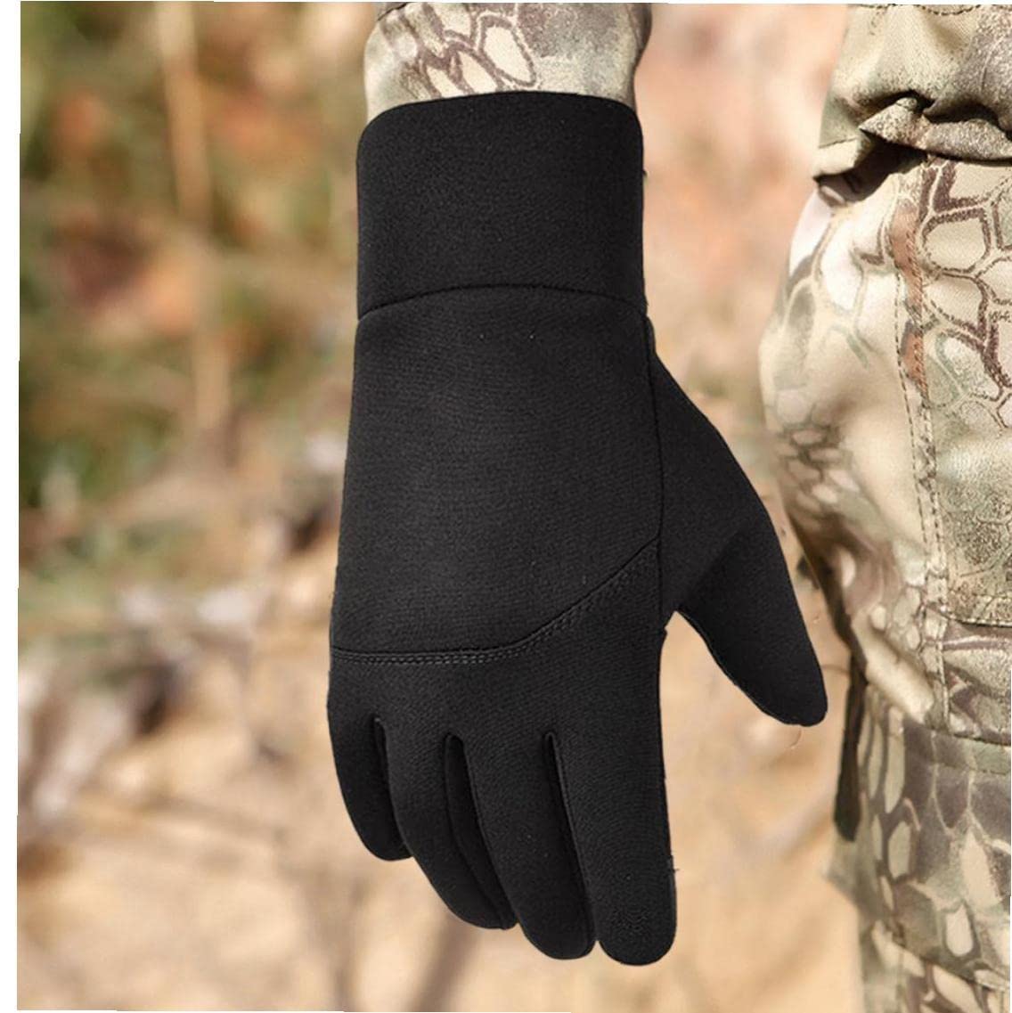 Winter Fahrradhandschuhe Vollfinger Touchscreen Warme Skihandschuhe Fahrradhandschuhe für Damen und Herren Outdoor Fahren Bergsteigen Wandern Handschuhe