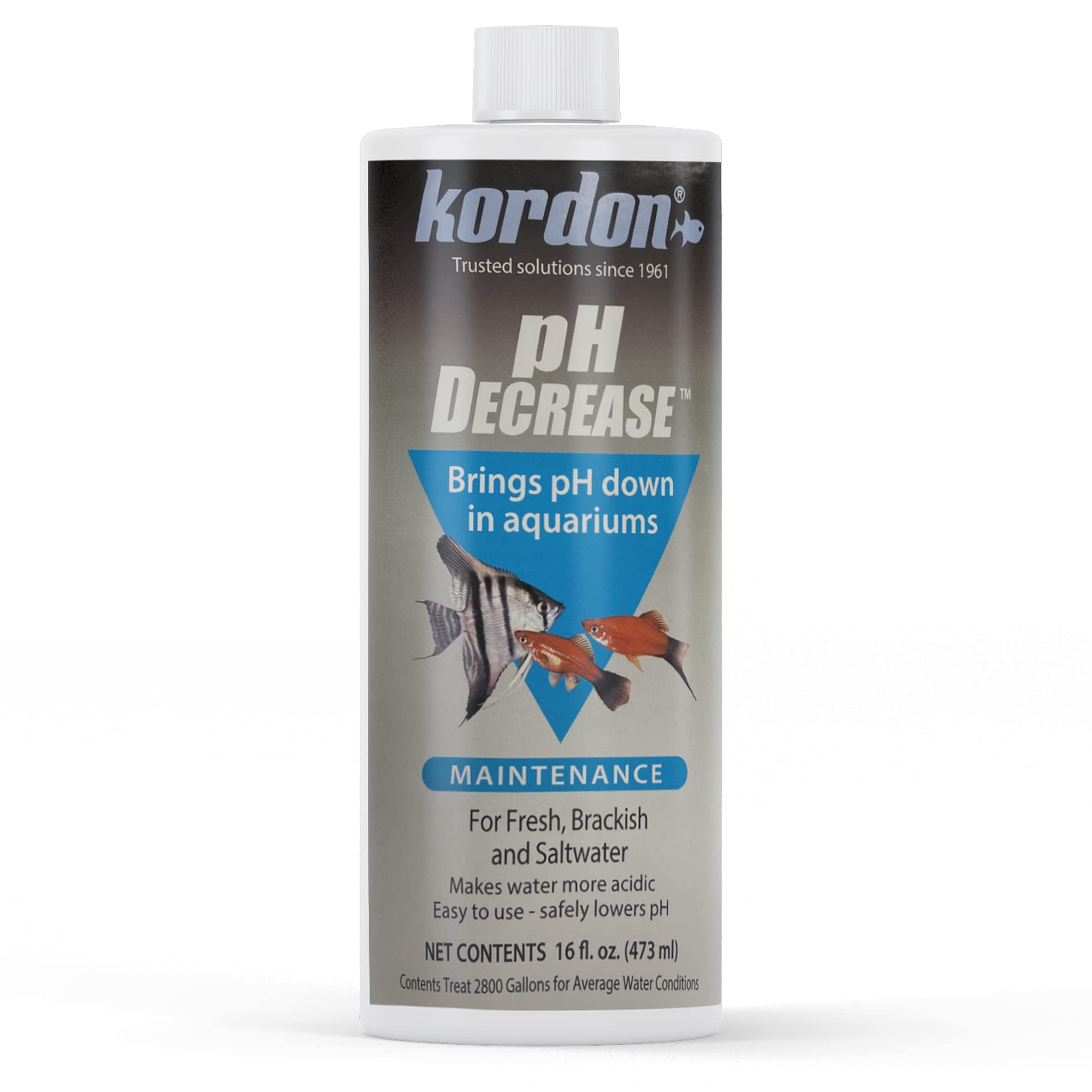 Amazon.com : KORDON #35326 pH Decrease Adjuster for Aquarium, 16