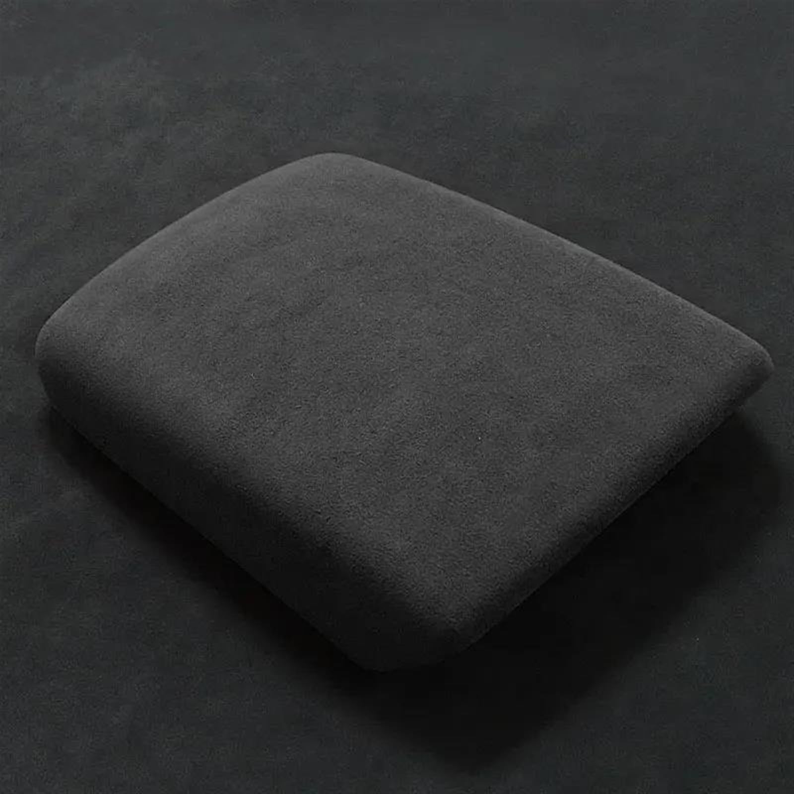 Accoudoir de rangement antidérapant pour console centrale de voiture (rouge