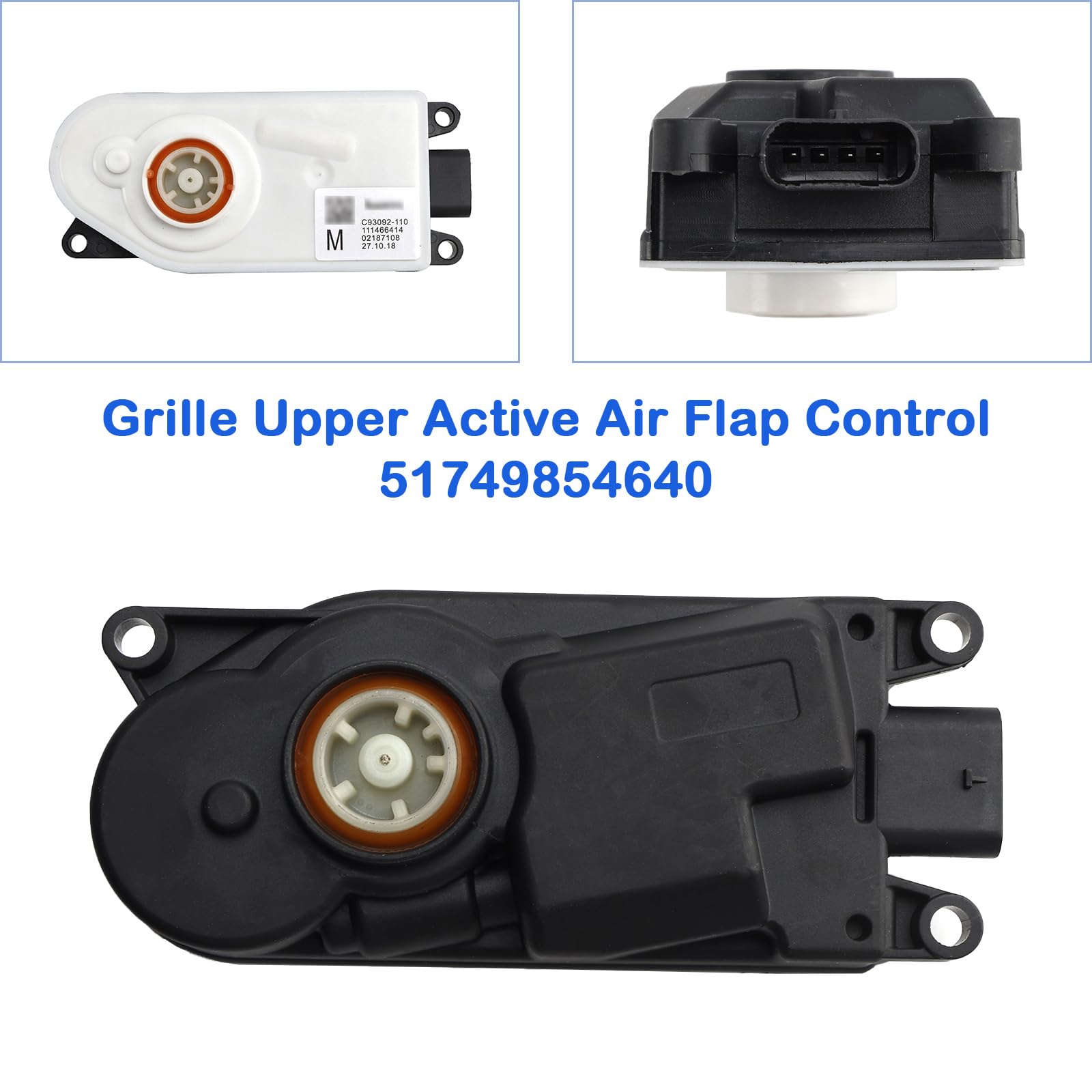 Amazon.com: Topteng Grille Upper Active Air Flap Control