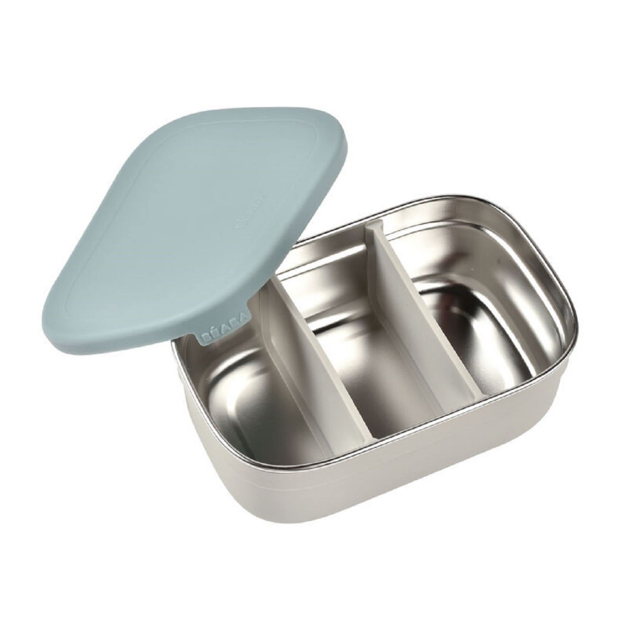 BÉABA, bewaarportie voor baby/kindermaaltijden, roestvrij staal, isotherm, bewaart warm/koud voedsel, dubbele wand, 100% luchtdicht, 500 ml, lichtroze/nachtblauw BÉABA, bewaarportie voor baby/kindermaaltijden, roestvrij staal, isotherm, bewaart warm/koud voedsel, dubbele wand, 100% luchtdicht, 500 ml, lichtroze/nachtblauw