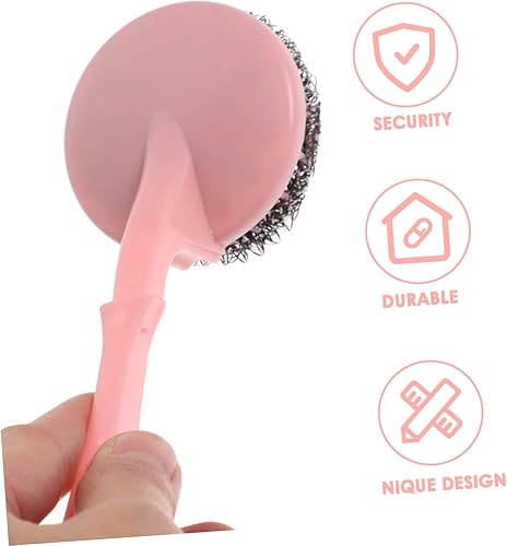 Miniatura 7 de LIFKOME 1 juego de cepillo limpiador de tina, cepillo de limpieza para fregadero, cepillo de limpieza de barbacoa, limpiador de platos, limpieza de