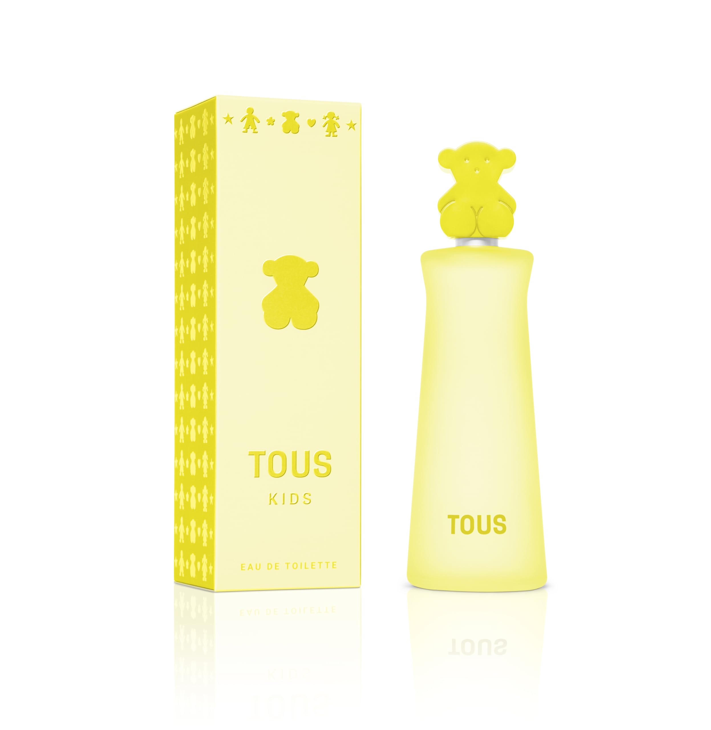 Tous Kids Bear 100 ml, Eau de Toilette para Niños, Aroma Infantil Cítrico Afrutado, con Vaporizador