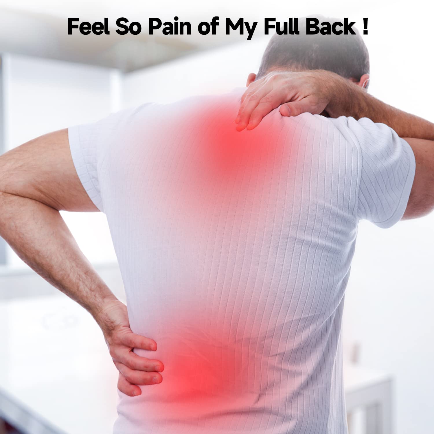 FitBeast Back Stretcher, Back Cracker & Back Roller