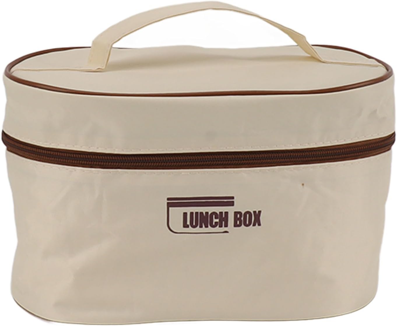 ZJchao Stainless Steel Insulated Lunch Box, Leakproof, Stackable, Thermal Lunch Bag with Cutlery Set, 59 Oz, for Work Camping Outdoor. Cylindrical Food Containers with Spoon, (4