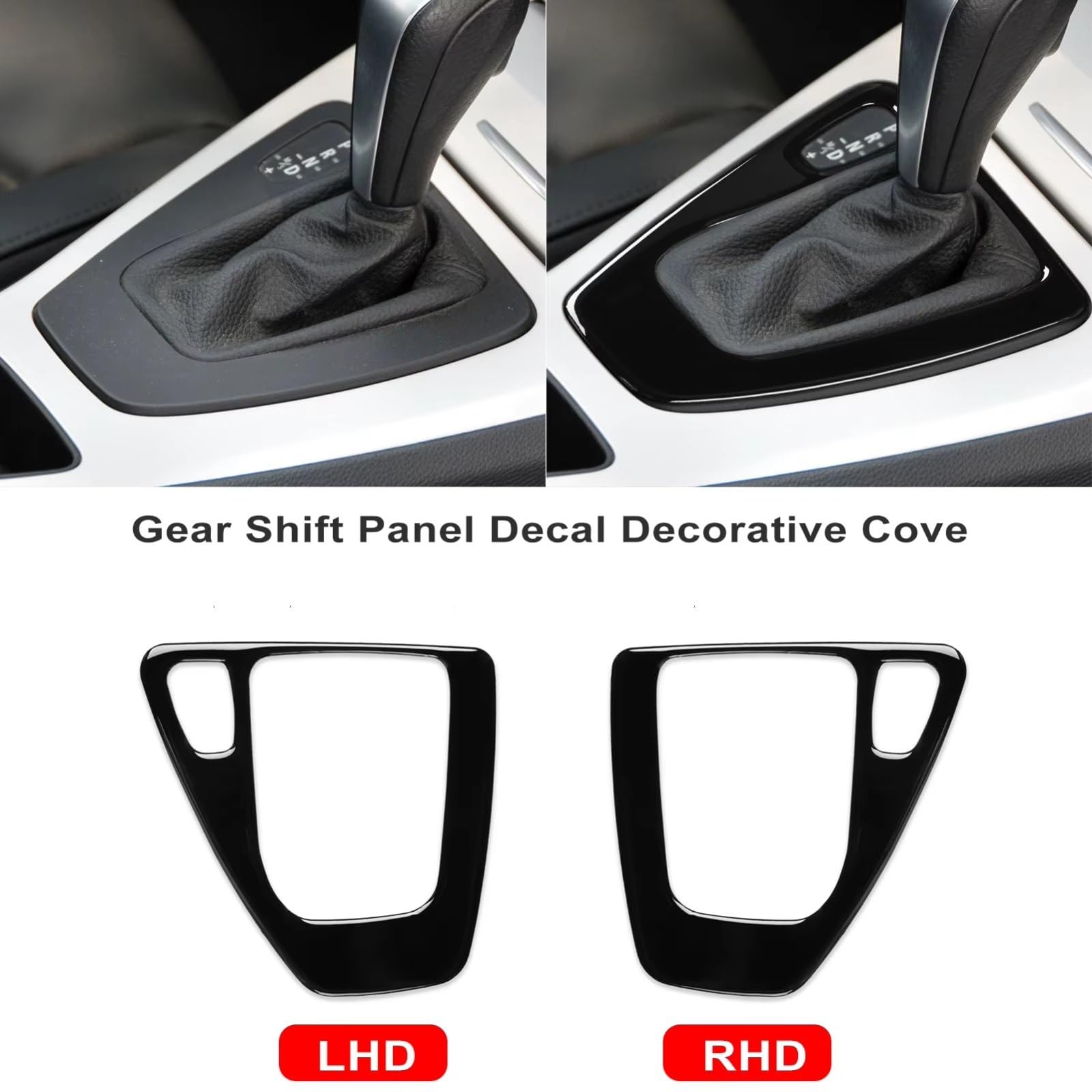 Per BMW Serie 3 E90 2005-2012 Realizzato in Alcantara Interni Console Centrale Cruscotto Pannello di Copertura Trim Striscia Adesivo Accessori Auto  34