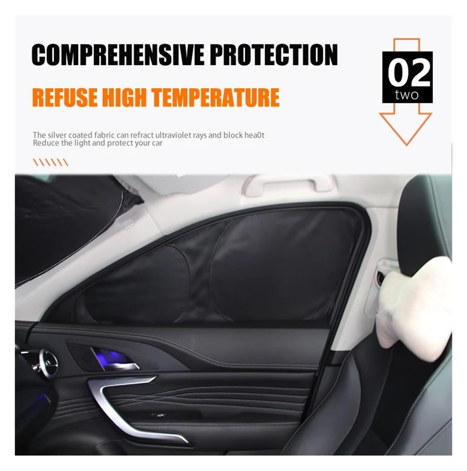 Parasole Macchina Per Tesla Modello 3/S/X/Y 2024 Finestrino Laterale Anteriore Parabrezza Posteriore Privacy Trim Parasole Cieco Ombreggiatura Tenda Da Sole Auto Parasole (Misurare : S New 7pcs A)