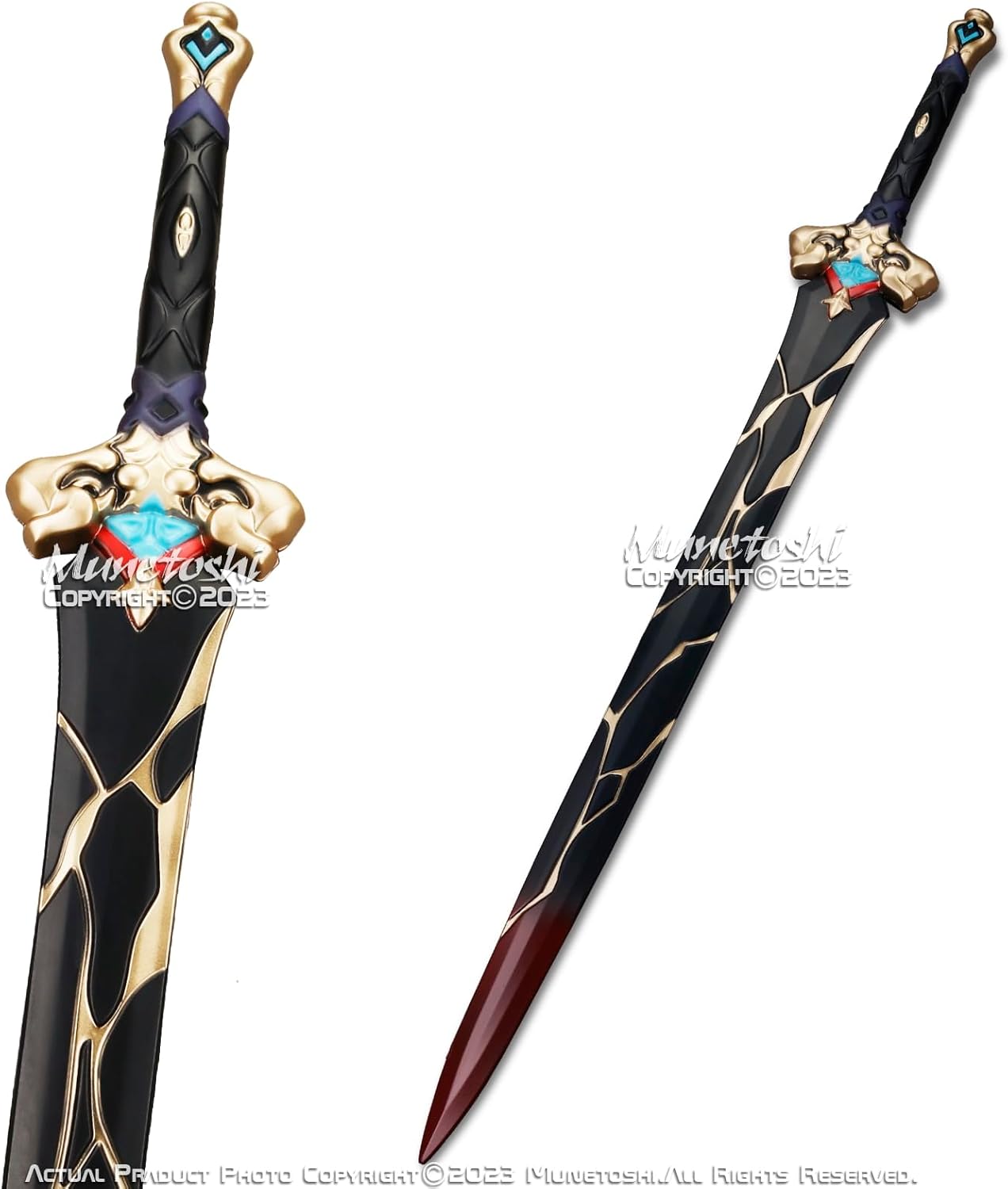 39” Honkai Star Rail Blade Foam Sword Impact Fantasy Video Game Cosplay Costume - Image 2