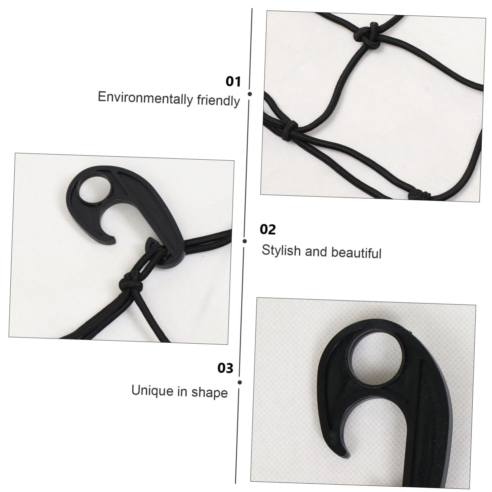 Filet Élastique en Latex pour Chargement Voiture 120x90 Cm Crochets Compatible Pick-up Camping-Car Sécurisation Bagages