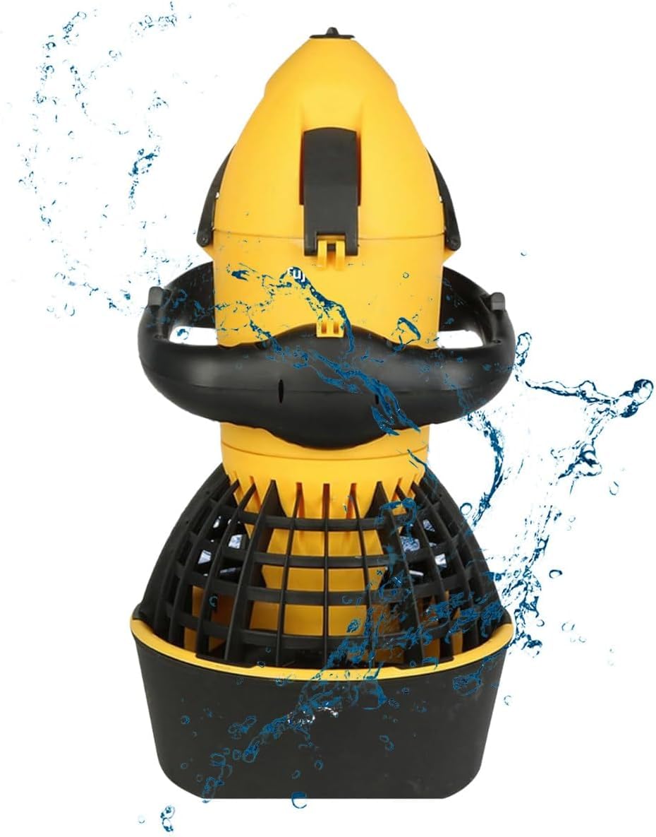 WIANQIAN Underwater Pool Scooter, Electric Underwater Sea Scooter Brushlessmotor-acidbattery