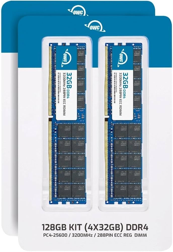 DDR4 サーバ用ECCメモリ32GBx4 合計128GB Amazon.co.jp: OWC 128GB (4x32GB) DDR4 3200MHz PC4-25600 CL22 2RX4