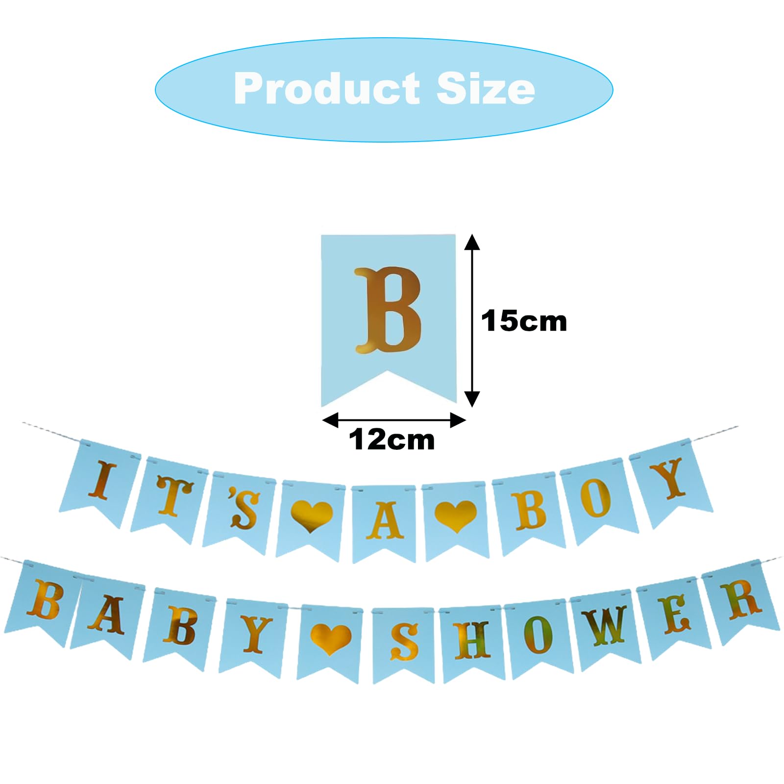 Decorazioni per rivelare il sesso del bambino, pompon di carta velina rosa, azzurri e dorati, idee per rivelare il sesso del bambino, decorazioni per baby shower, set di decorazioni per la cameretta