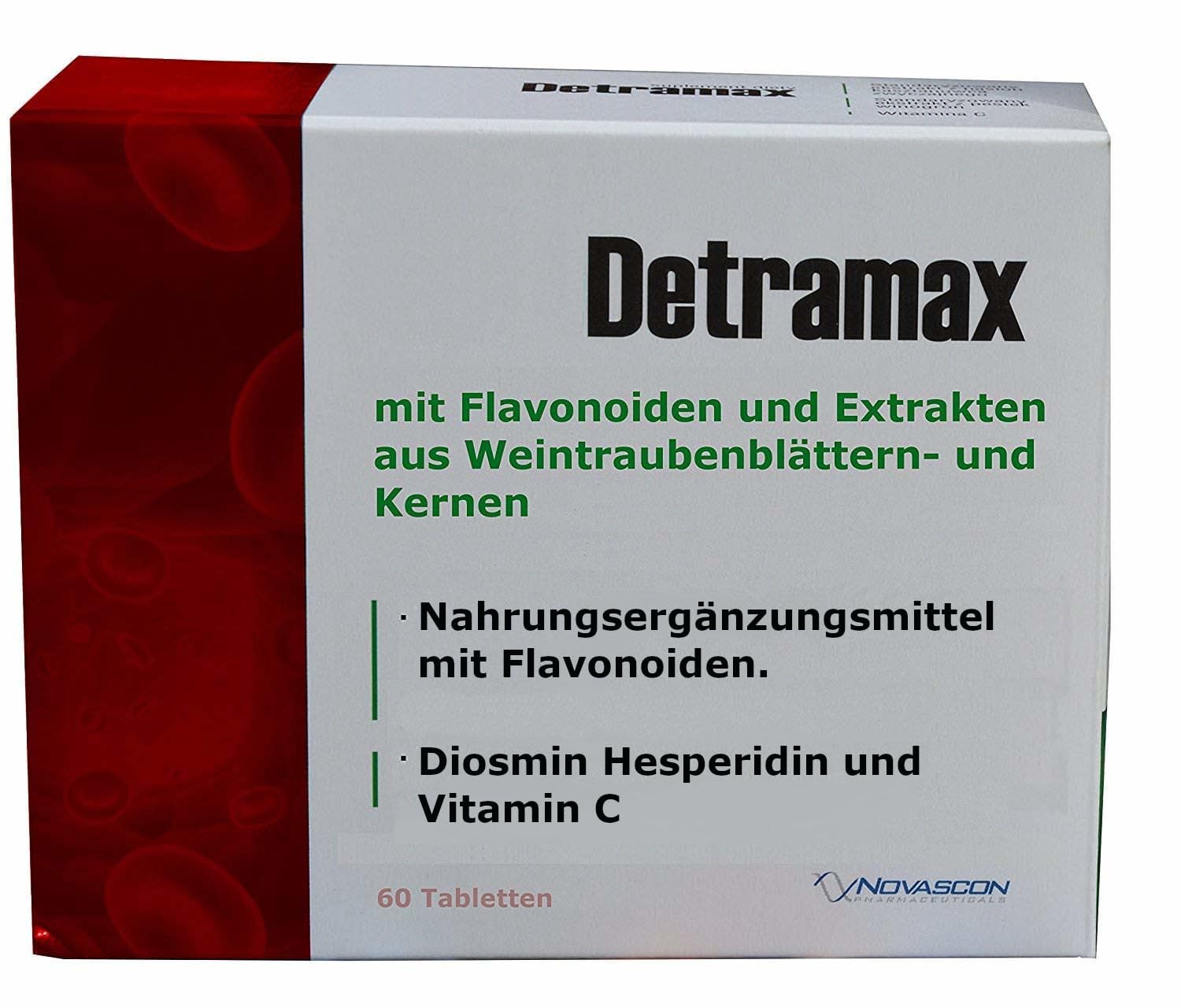 60 comprimés veineux, même pour les hémorroïdes, 3 extraits : flavonoïdes (Diosmin 220 mg, Hespéridine 20 mg), feuilles de raisin 80 mg, noyaux de raisin 79 mg, pour les veines