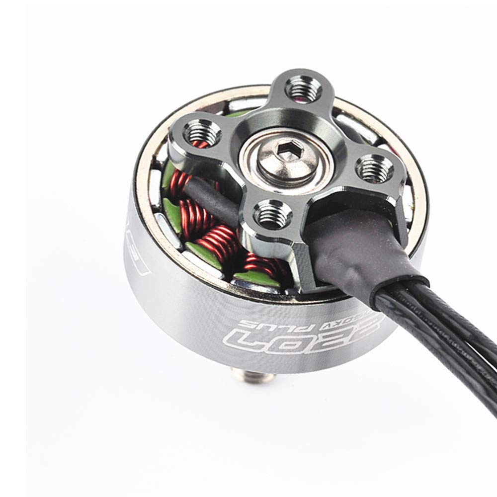 VIDOO GTS-V2 2207PLUS 2207 2750KV 1860KV 4-6S silnik bezszczotkowy do drona RC FPV Racing-Titanium-2750KV