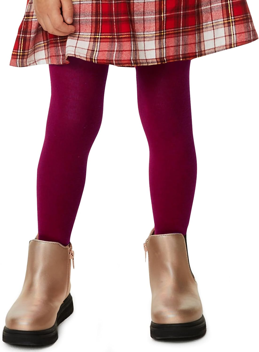 COTTON DAY 2 Pack Kids Girls School Dress Cotton Tights Black White Navy Blue Burgundy COTTON DAY 2 Pack Kids Girls School Dress Cotton Tights Black White Navy Blue Burgundy