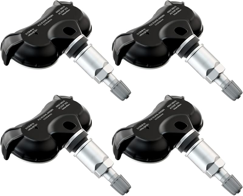 Marsflex TPMS Sensor Fit for Toyota Tundra Sienna Sequoia 2007-2020 | 4Pcs 315MHz Pre-programmed Tire Pressure Monitoring System Sensors, Replacement OE 42607-0C070 426070C030 4260708010