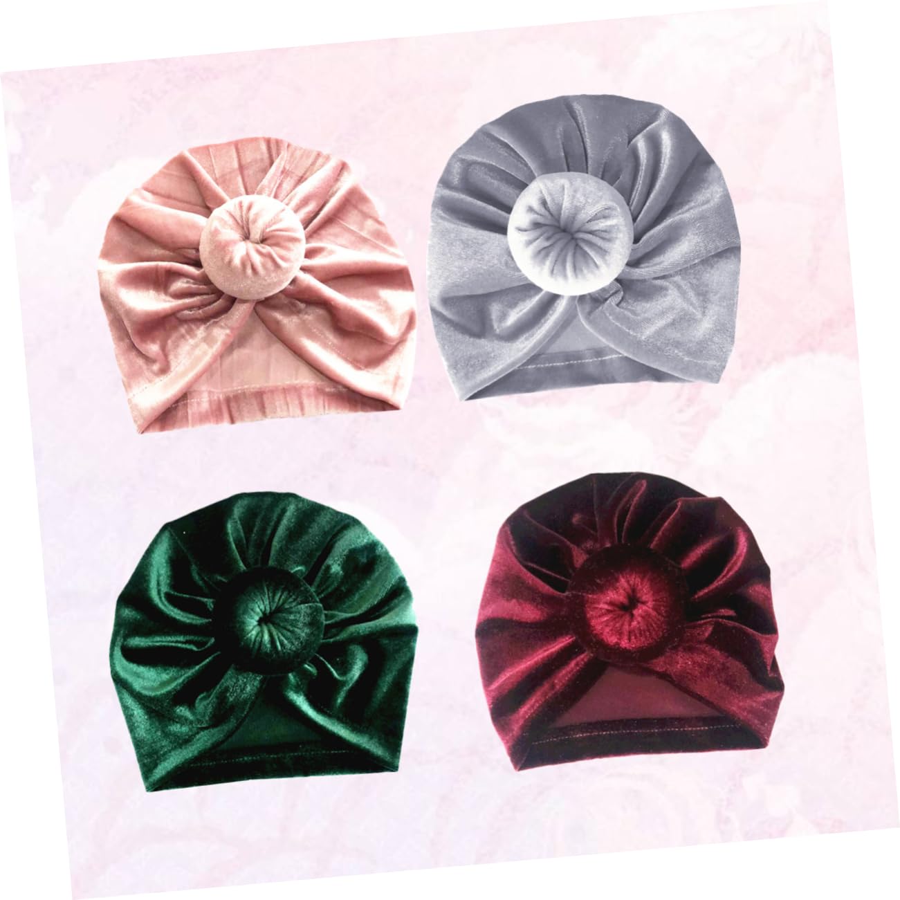 VICASKY 12 Pz Cappello da Bambino con Nodo Berretto con Nodo per Bambini