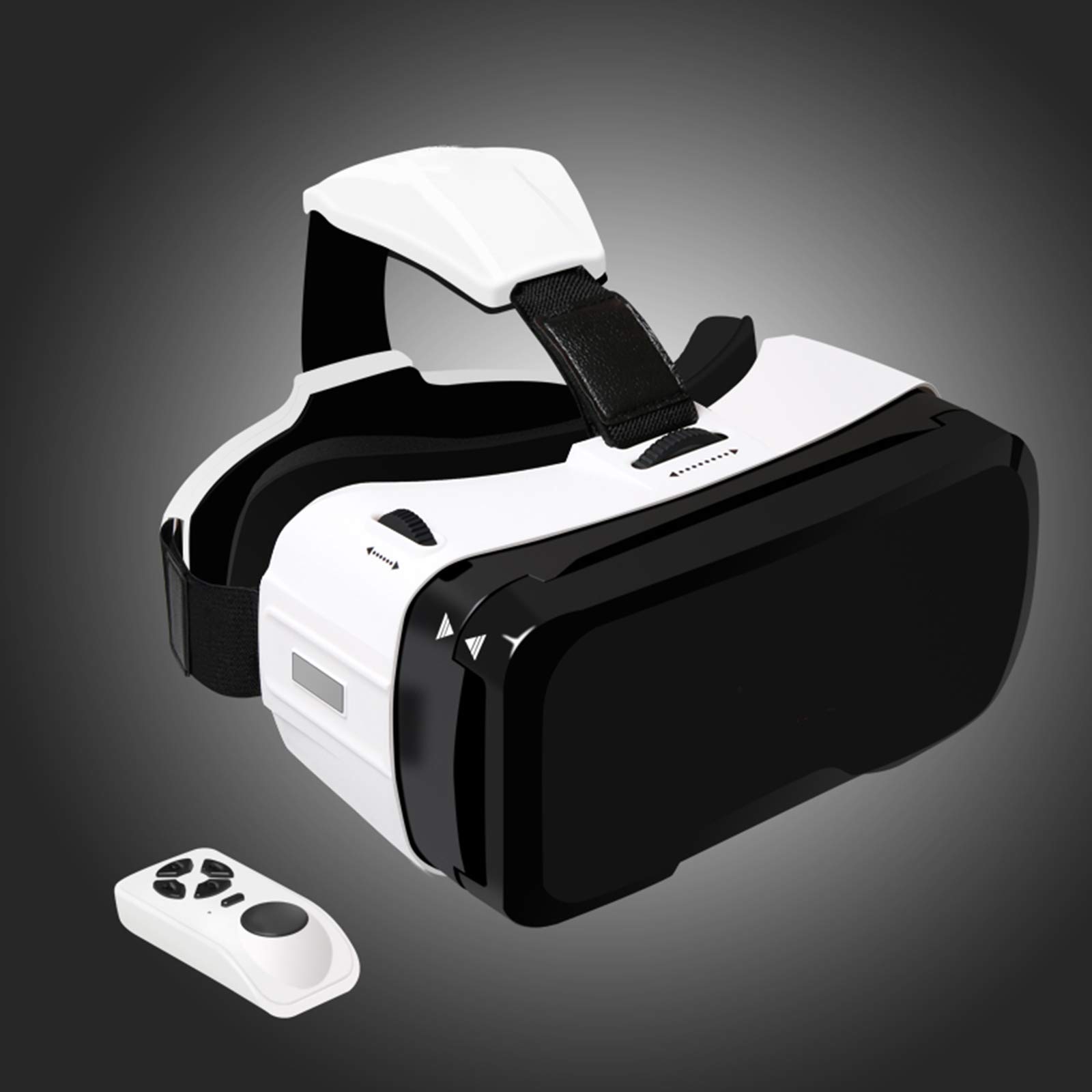 Occhiali VR 3D Realtà Virtuale con Controller Bluetooth, 130° FOV, Compatibile con Tutti Gli Smartphone Come Galaxy, Android, Huawei, da 4,7 a 6 Pollici