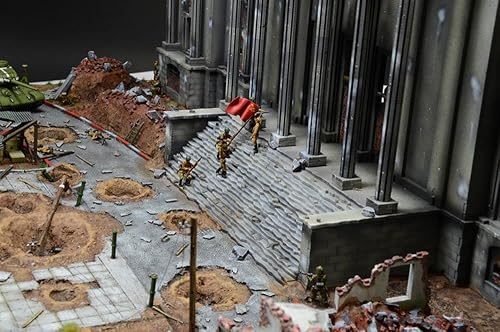Miniatura 15 de Italeri 6195S Juego de batalla 172 1945 Fall of the Reichs, edificio, fabricación de modelos de soporte, manualidades, pasatiempos, pegado, kit de