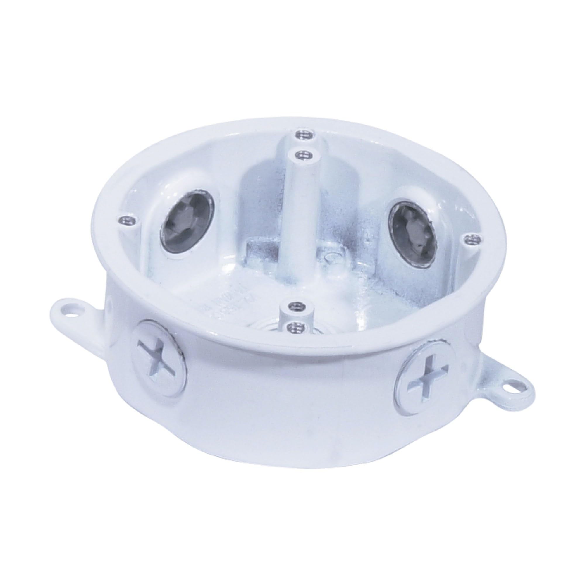 Nuvo Lighting SF76/650 Industrial Style Heavy Duty Aluminum Durable Outdoor Junction Box, White