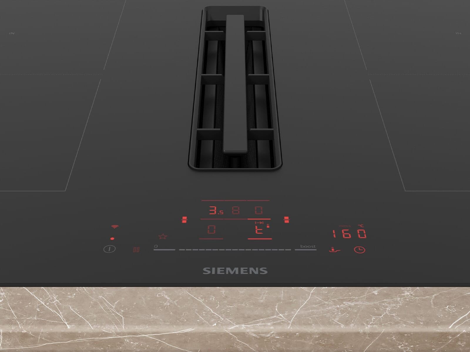 Siemens iQ500 ED811HQ26E - Placa de cocina inteligente con campana
