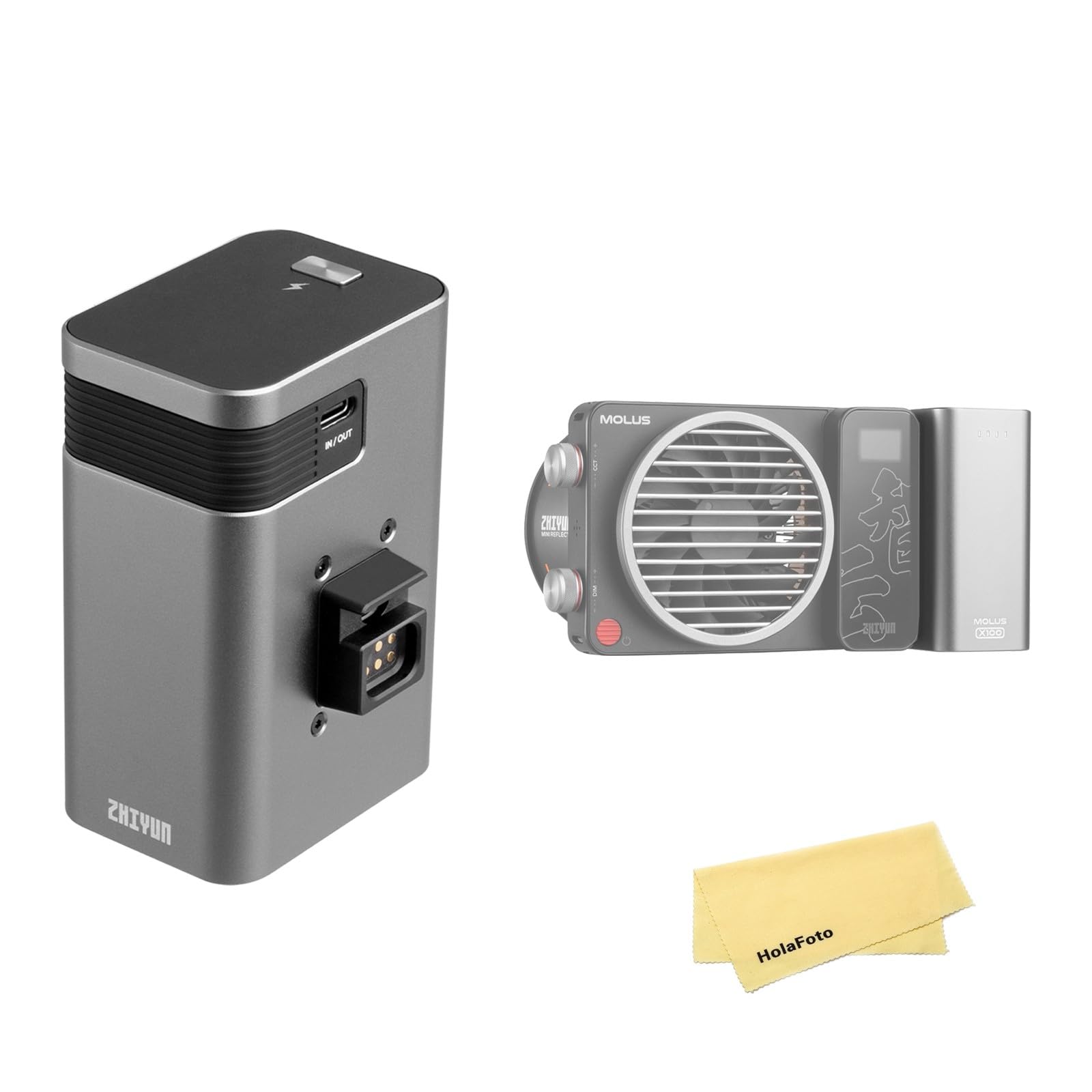 Zhiyun X60 X100 Grip Battery 22.2V 15600Mah Battery For Zhi Yun X100 Zhiyun X 60 Led Video Light For Zhiyun X100 Combo For Zhiyun X100 Pro For Zhiyun X60 Combo Zhiyun X60 Pro Combo