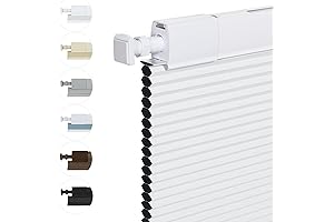 Blackout No Drill Cellular Shades, Customized Window Blinds for Enhanced Home Privacy