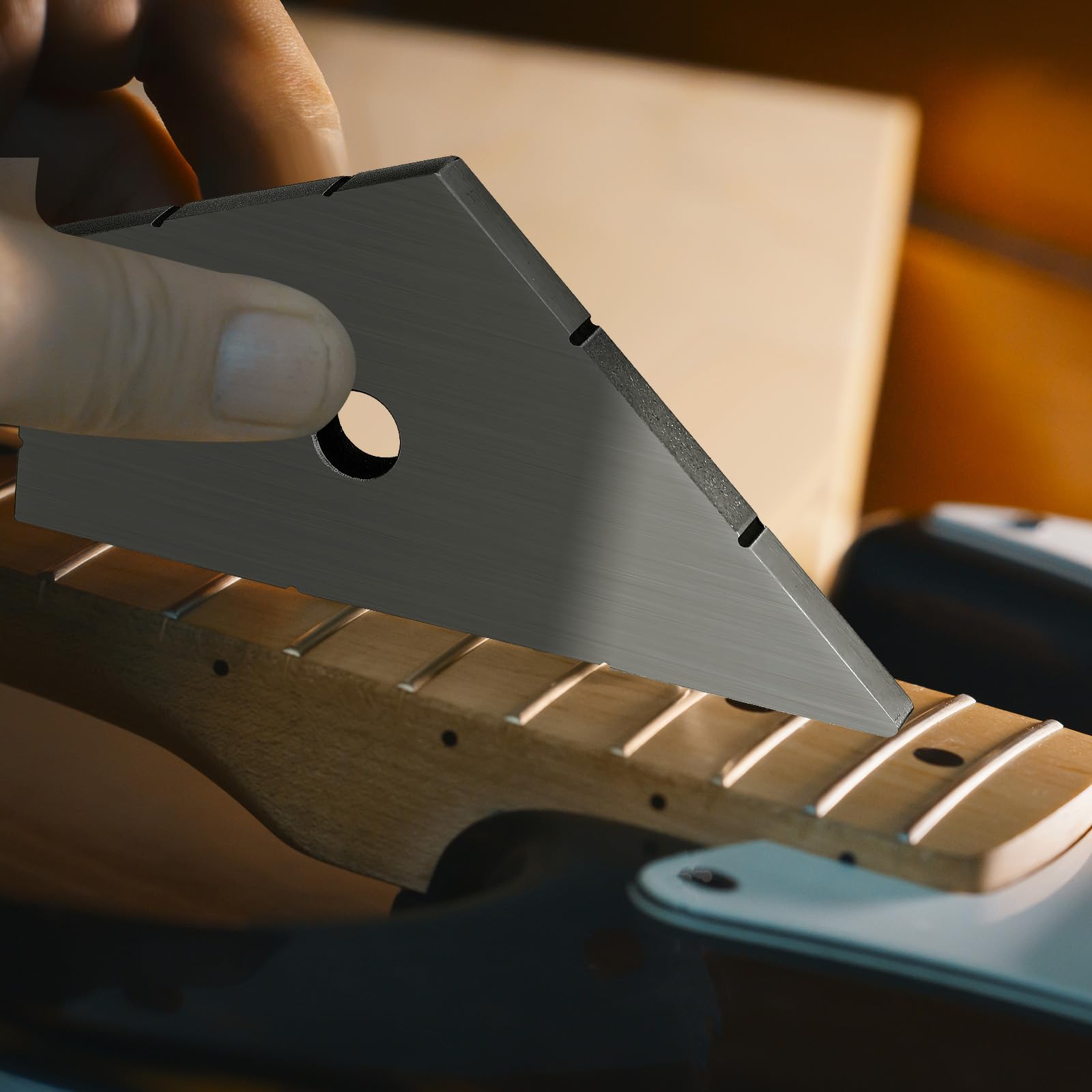 StewMac Fret Kisser - Enkele Fret Nivelleren/Gelijkmaken - B-Stock