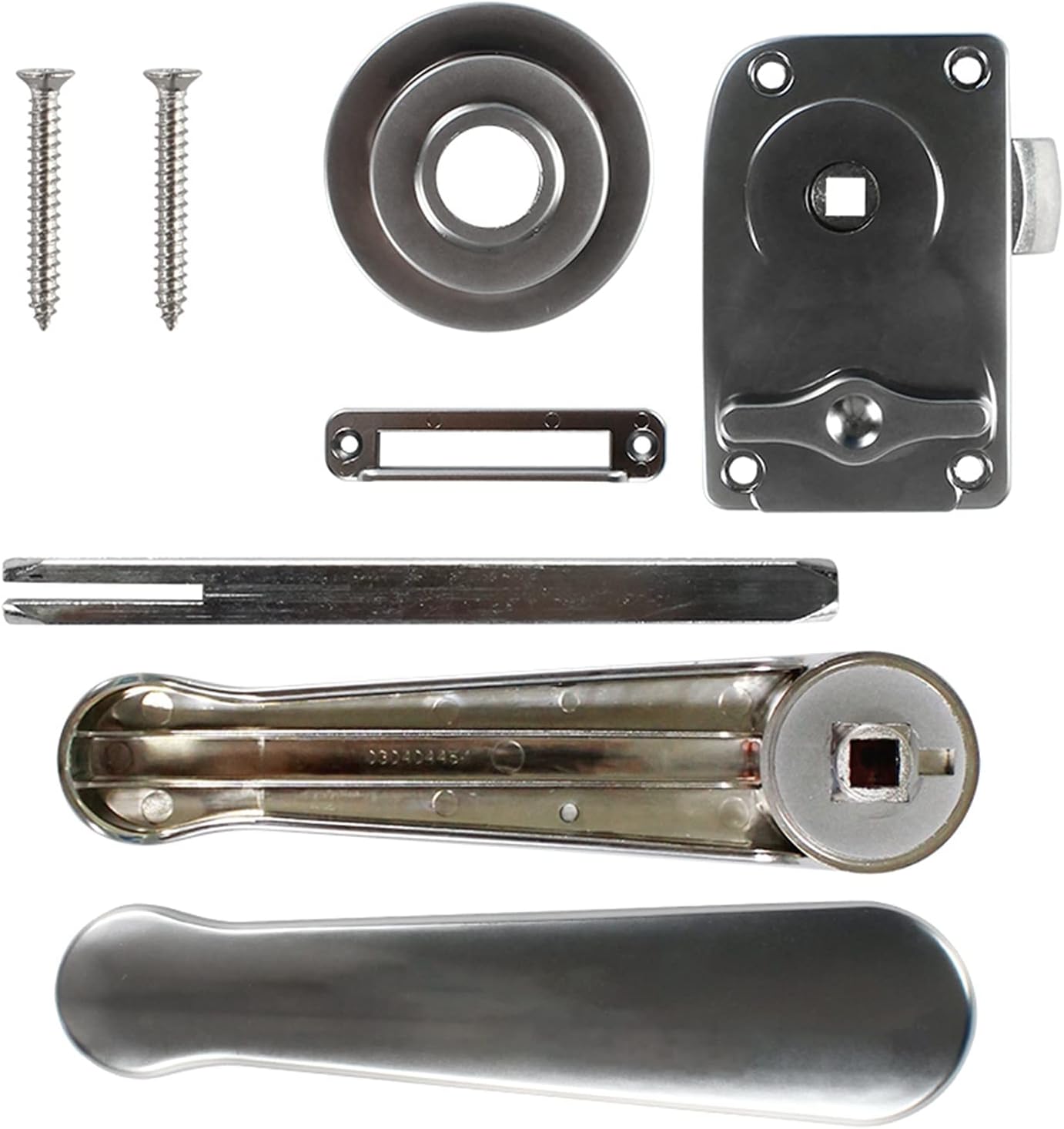 Artemisia 1 Set of Door Lock Polished Chrome Privacy Door Knob Set Handle Bathroom Toilet Twist Turn Lock