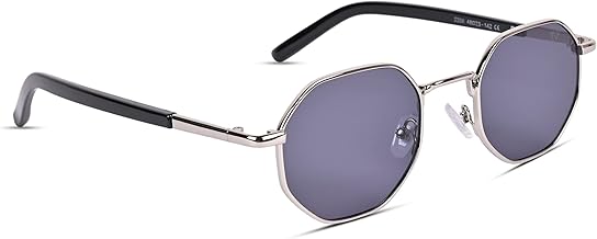 Voyage Gradient Black & Clear Square Sunglasses for Women