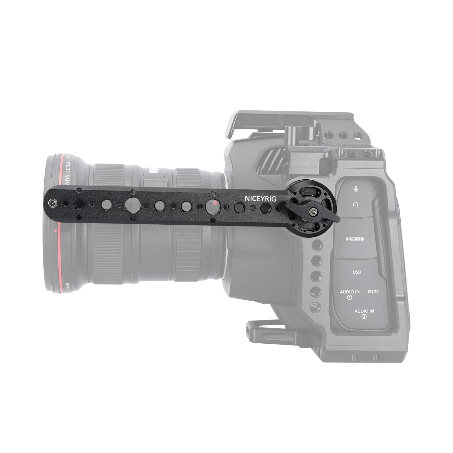 Amazon | NICEYRIG NATOレール カメラ延長アーム 63.5mm ARRI ロゼット