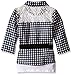 Beautees Girls' Big 2fer Woven Check Top W/Belt