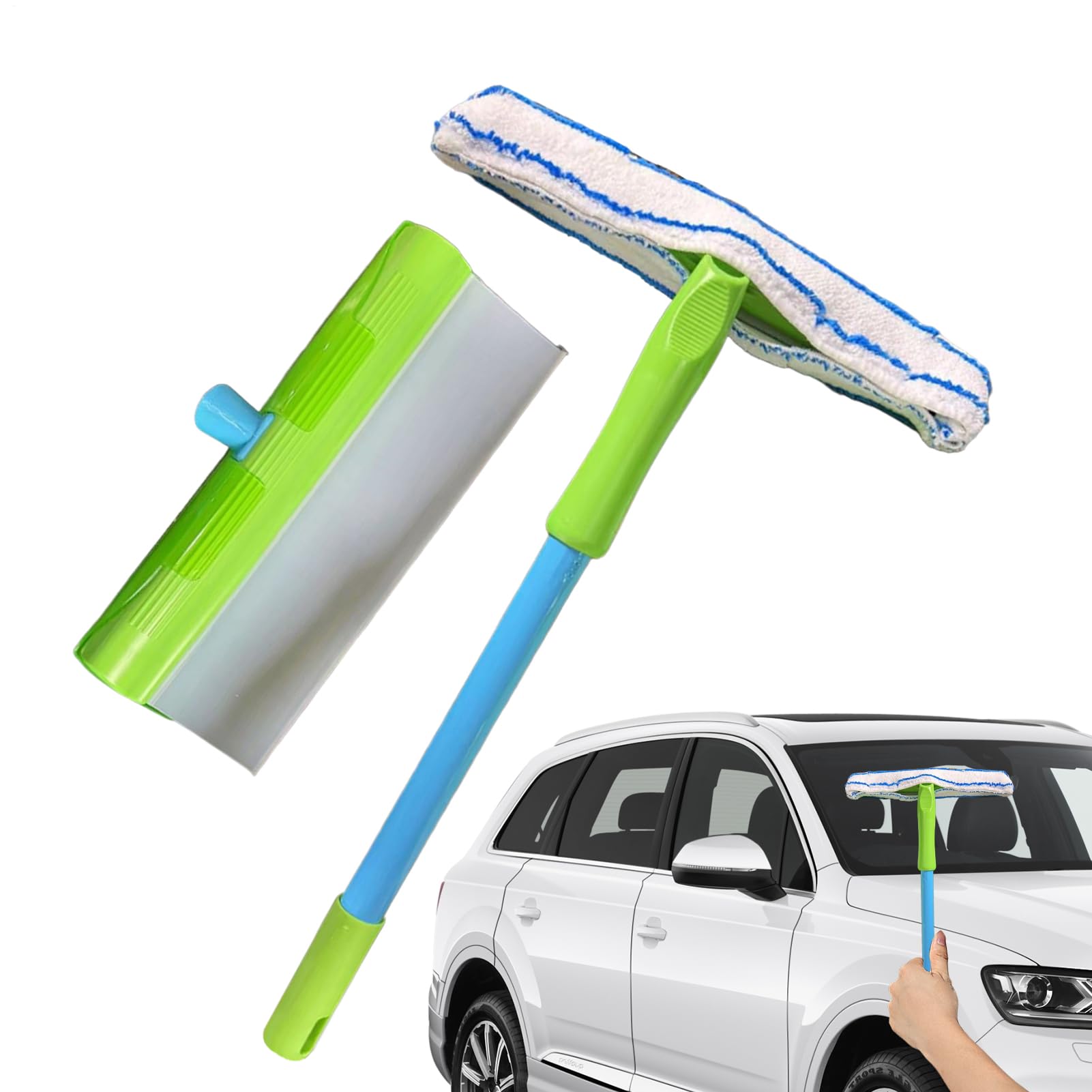 Grattoir pour fenêtres anti-trace pour douche et voiture