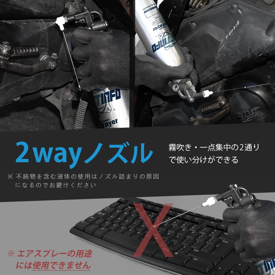 Amazon.co.jp: 良匠 FIRSTINFO TOOLS 交換用ねじ込み式ノズル 2個入 詰