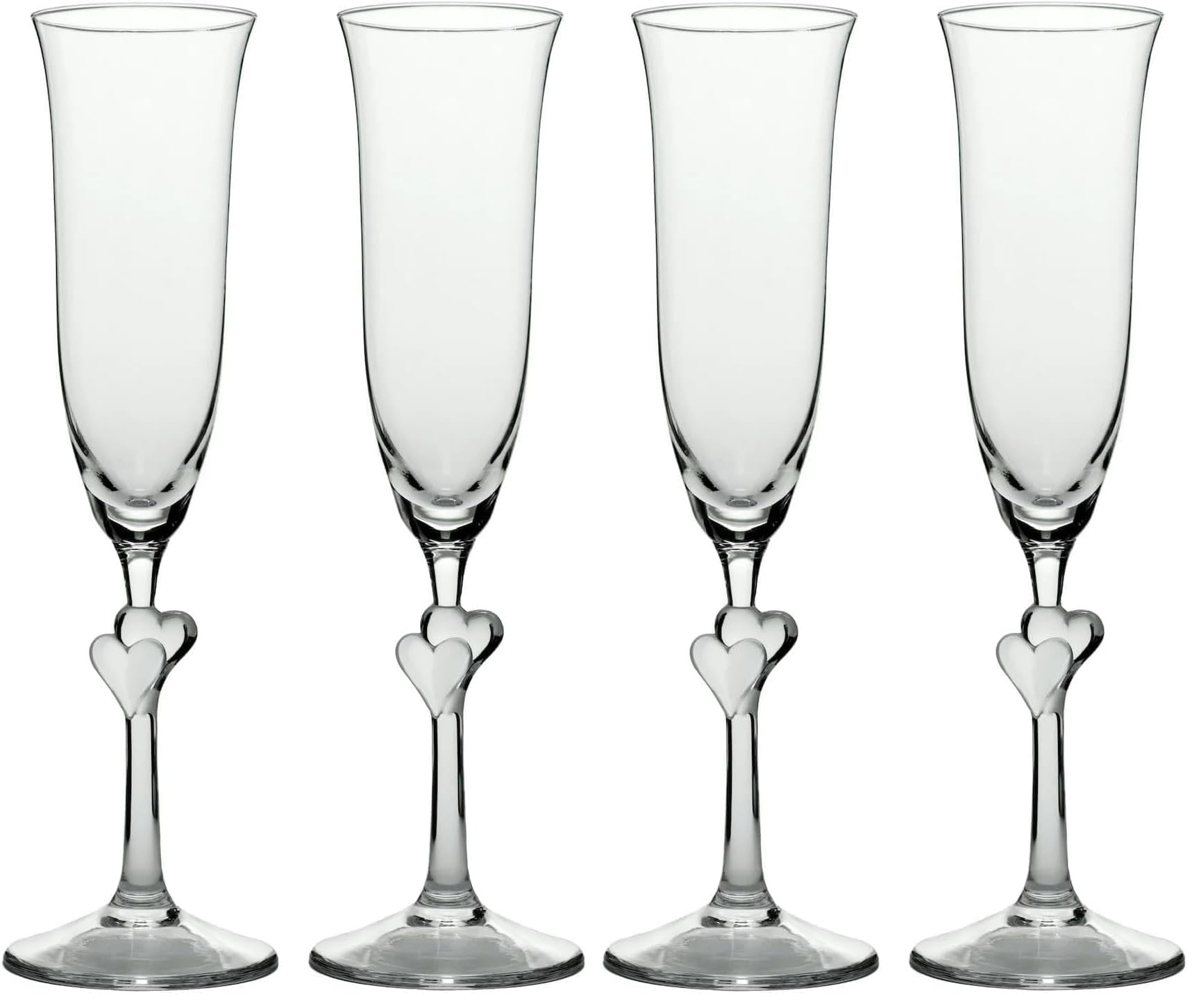 Flûtes en Cristal Sans Plomb solides et lavables au lave-vaisselle pour simplifier la fête