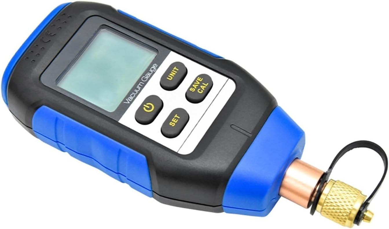 Digital Vacuum Gauge Portable High Precision Digital Display Combined Pressure and Vacuum Electronic Vacuum Absolute Gauge,Machine Tools