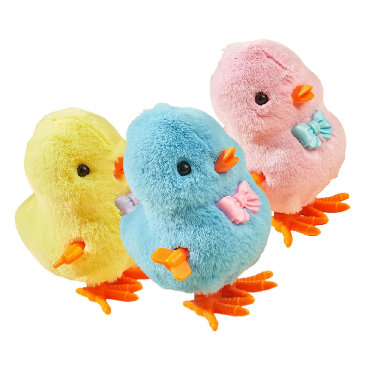 CORHAD Wind Up Jumping Chickens for Fun Basket Stuffers Chick for Parties and Playtime