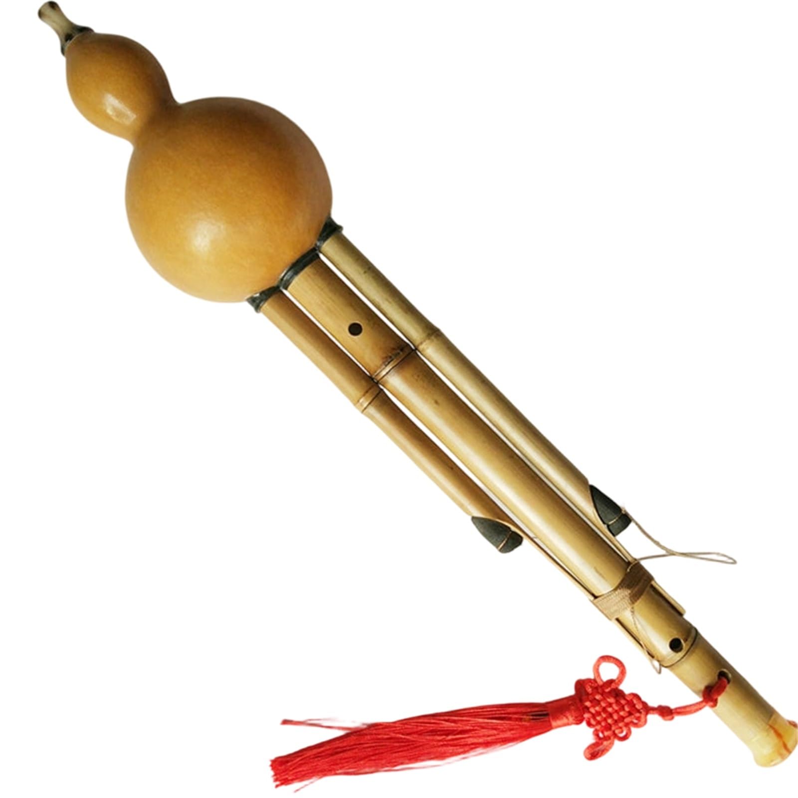 Flauta De Calabaza Hulusi De Nueve Agujeros En Si Bemol Y Do Mayor Adecuado Para Principiantes Aquellos Que Aprenden Instrumentos(Bb major)