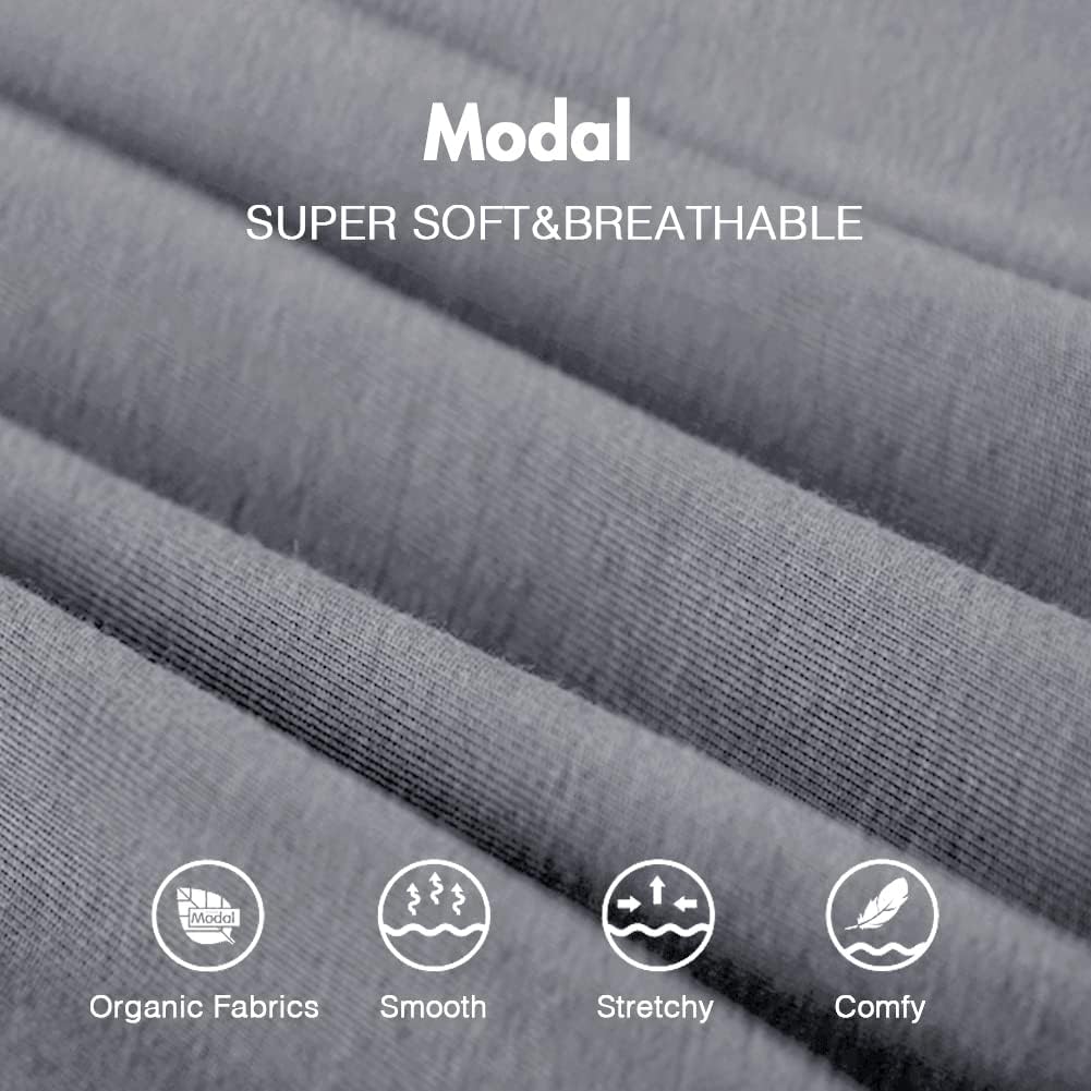 SWOMOG Women Long Nightgown Pajama Dress Soft Strap Nightdress Summer Sleeveless Nightshirt Lounge Dress with Pockets - Image 6